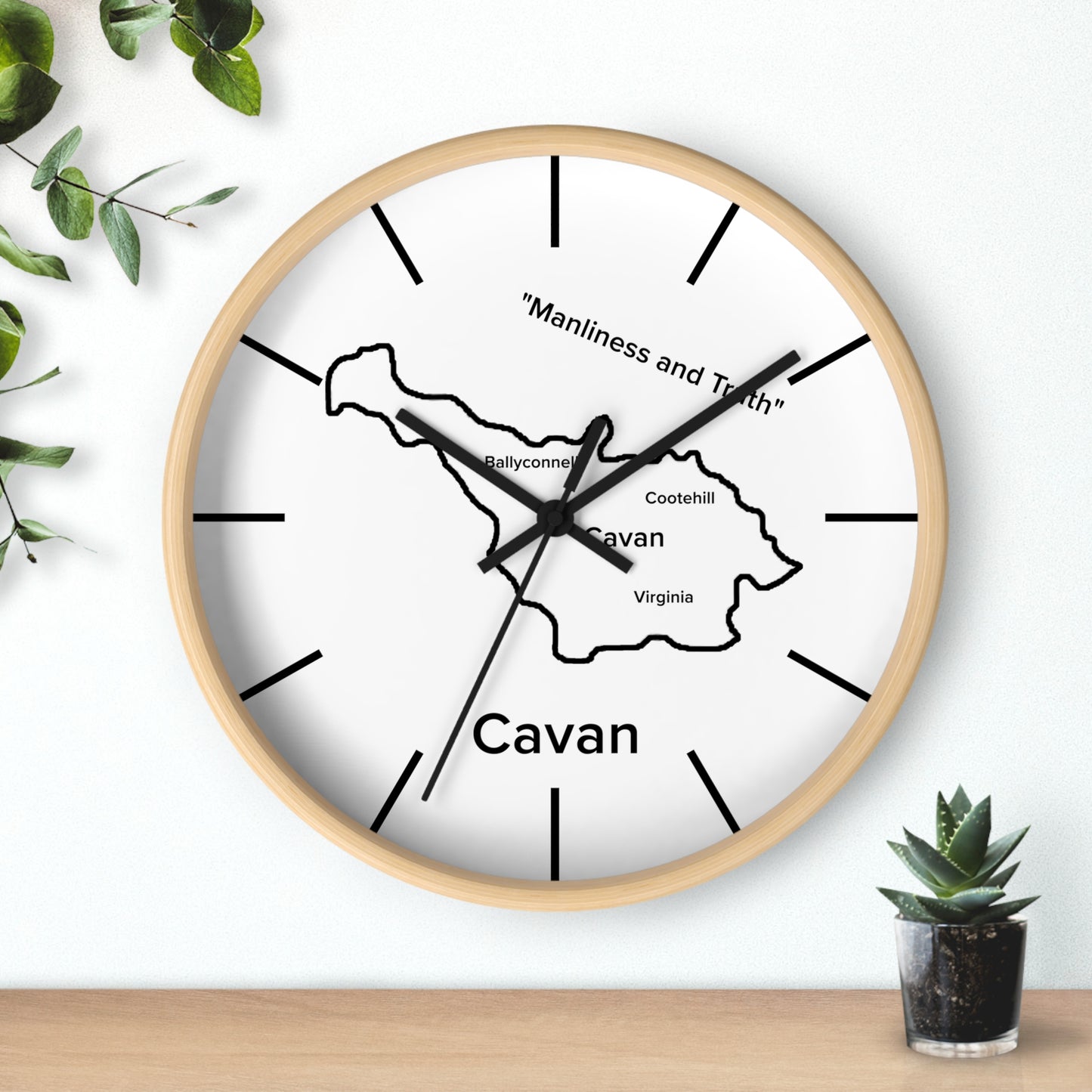 Cavan County Wall Clock