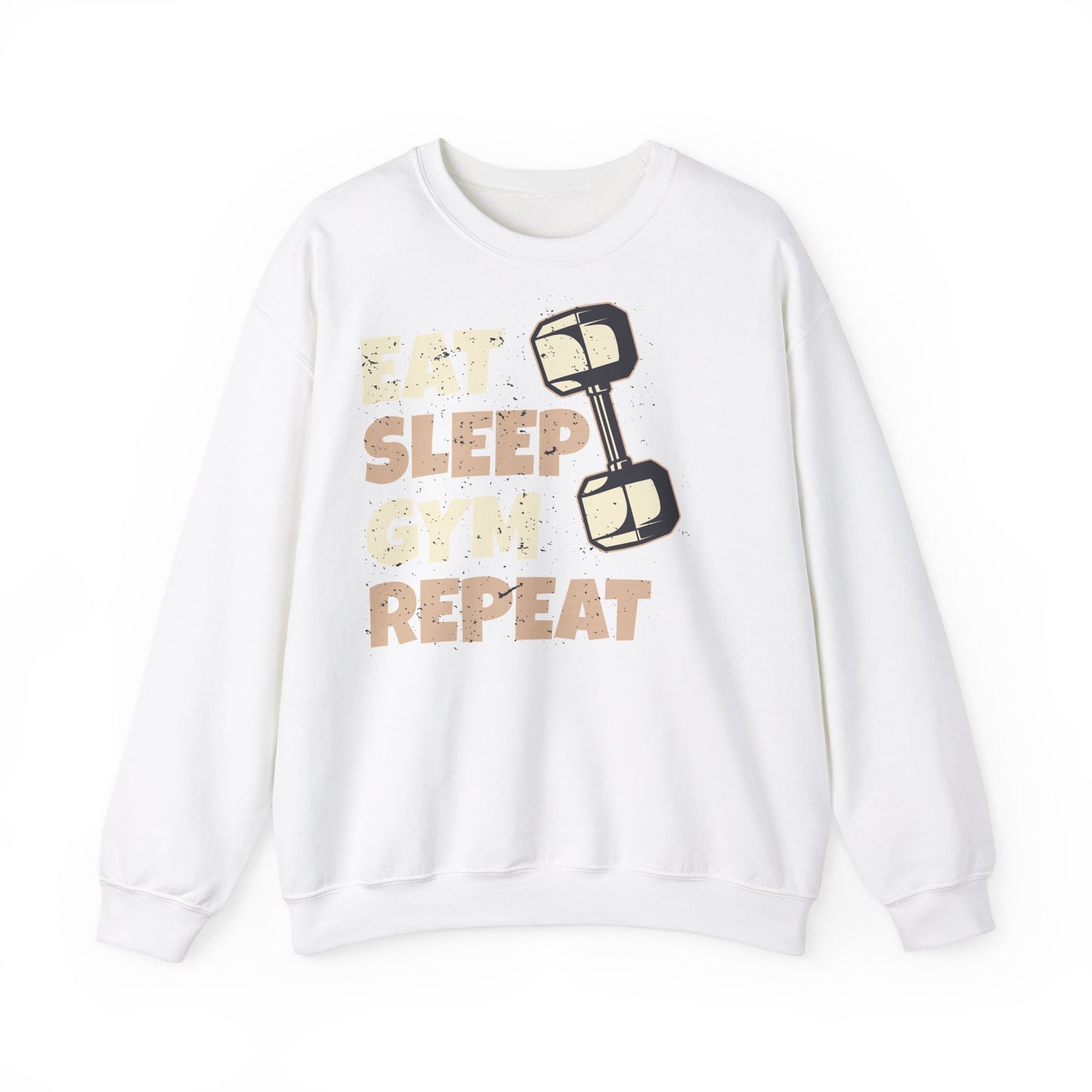 'Eat Sleep Gym Repeat' Unisex Heavy Blend™ Crewneck Sweatshirt