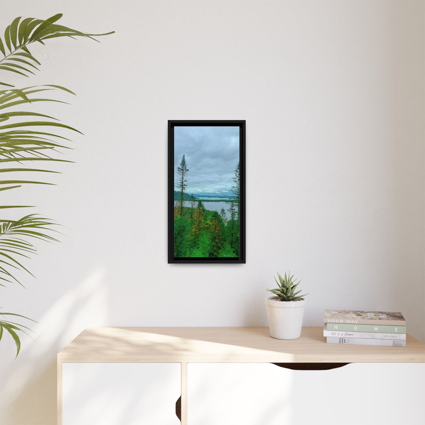 Torc Mountain Trail 2 Matte Canvas, Framed (Multi-color)