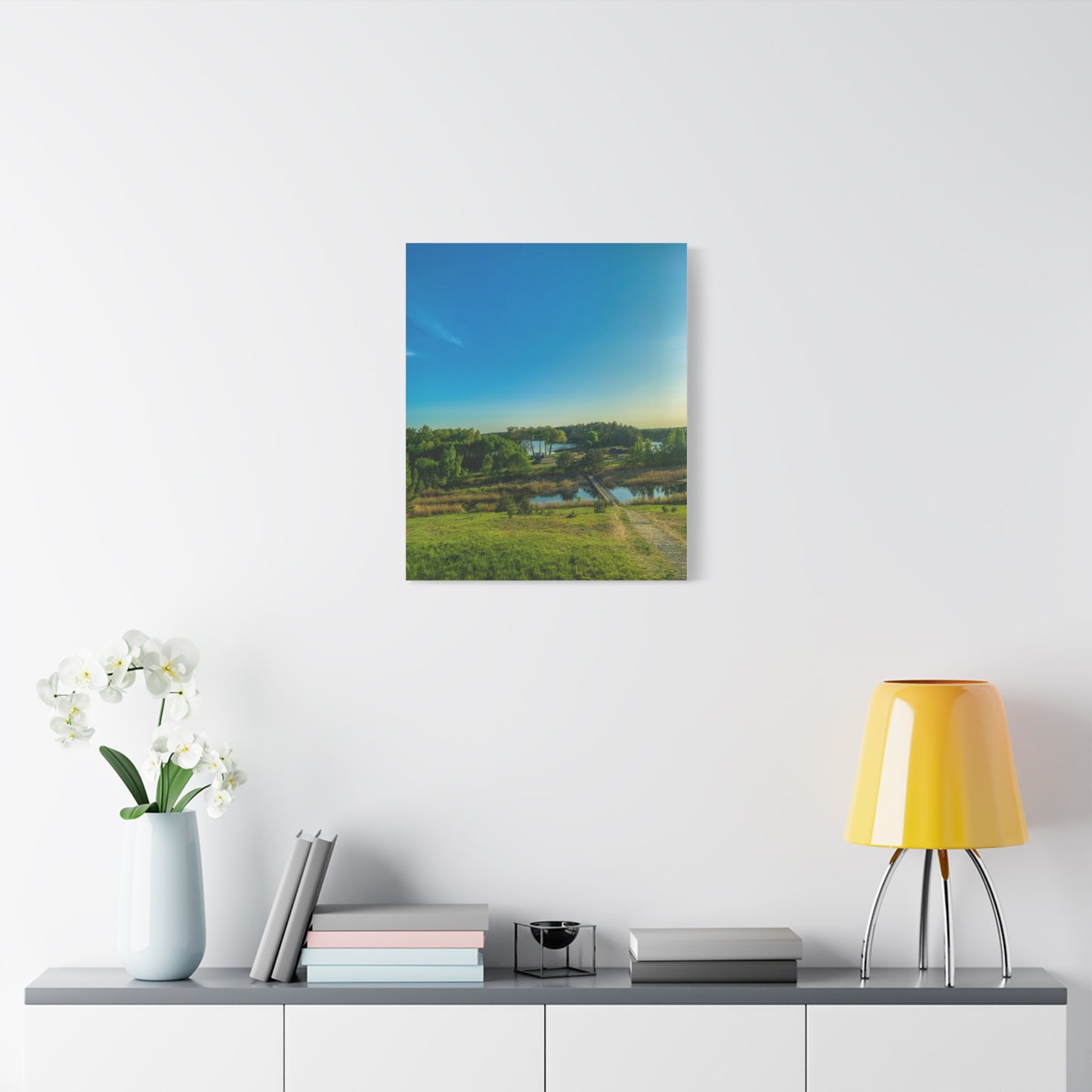 Zagare Lake, Lithuania Matte Canvas, Stretched, 1.25"