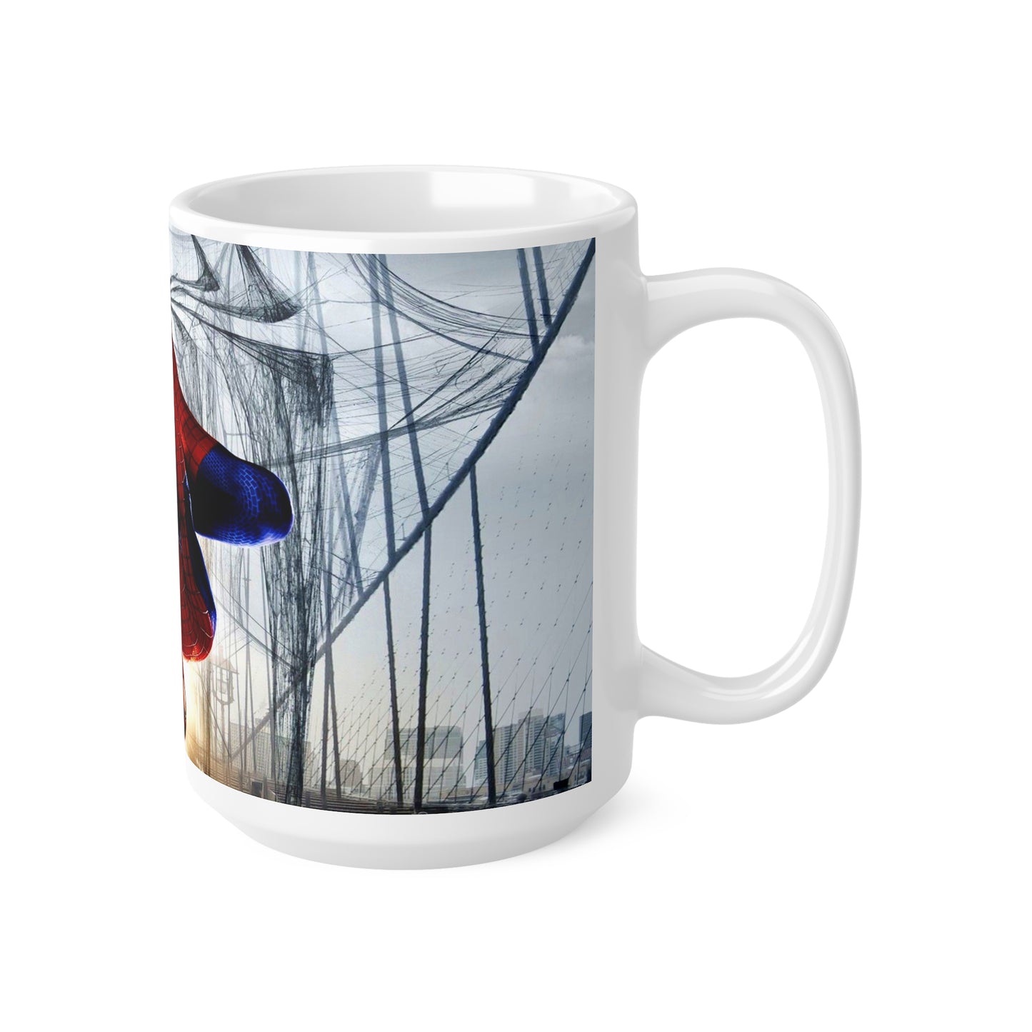 Spider-Man Themed Ceramic Coffee Mug - Perfect for Superhero Fans