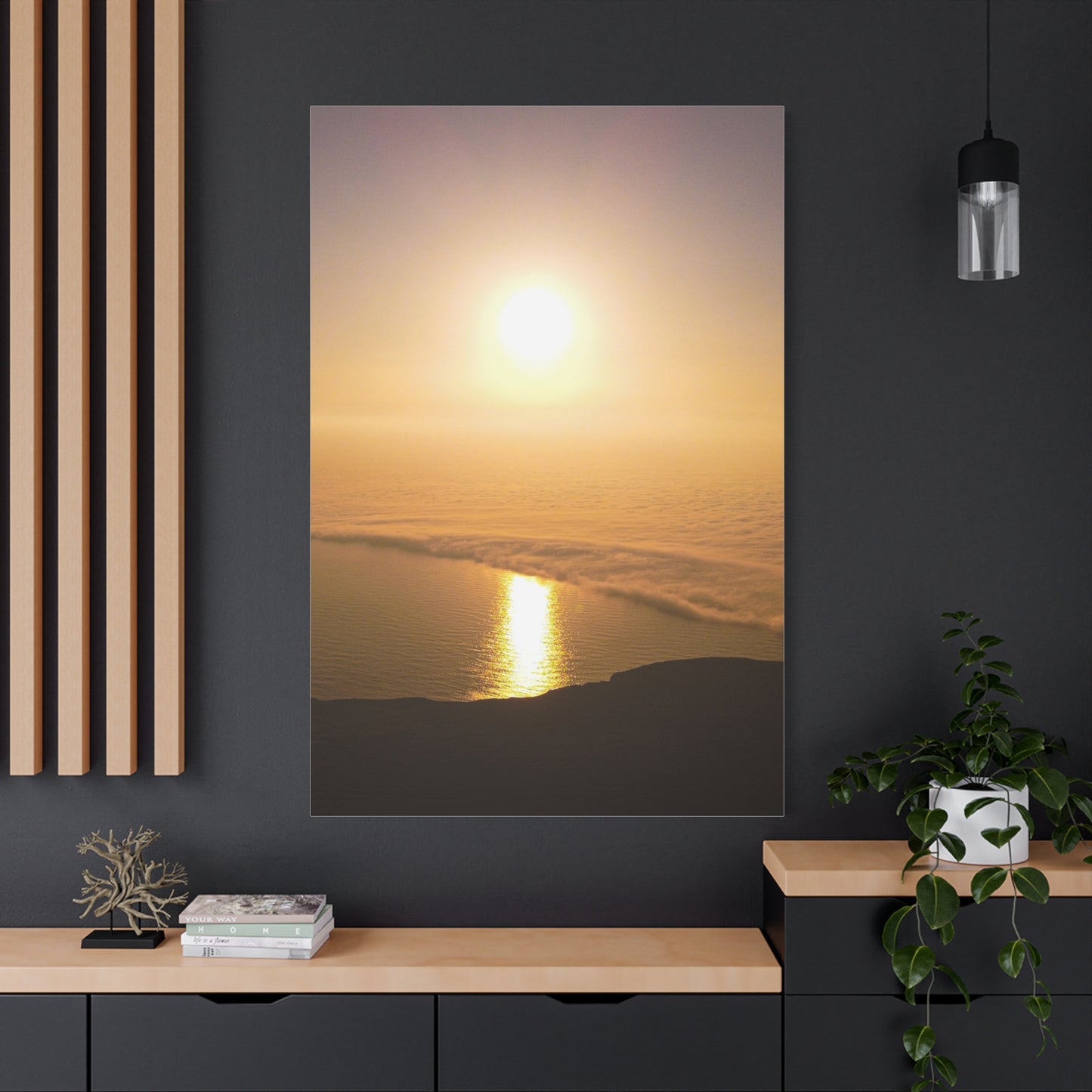 Sunset on Mount Brandon Matte Canvas, Stretched, 1.25"