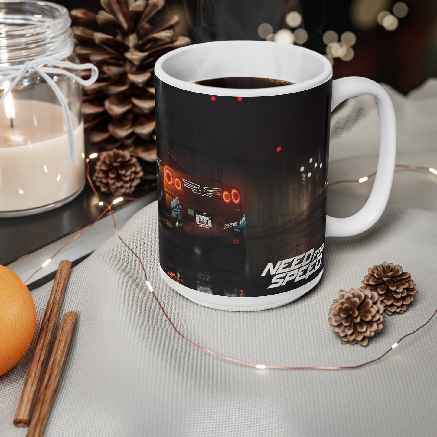 Race-Inspired Ceramic Coffee Cups | 11oz & 15oz | Perfect Gift for Car Enthusiasts