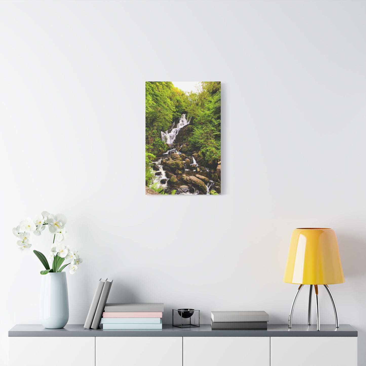 Torc waterfall Matte Canvas, Stretched, 1.25"