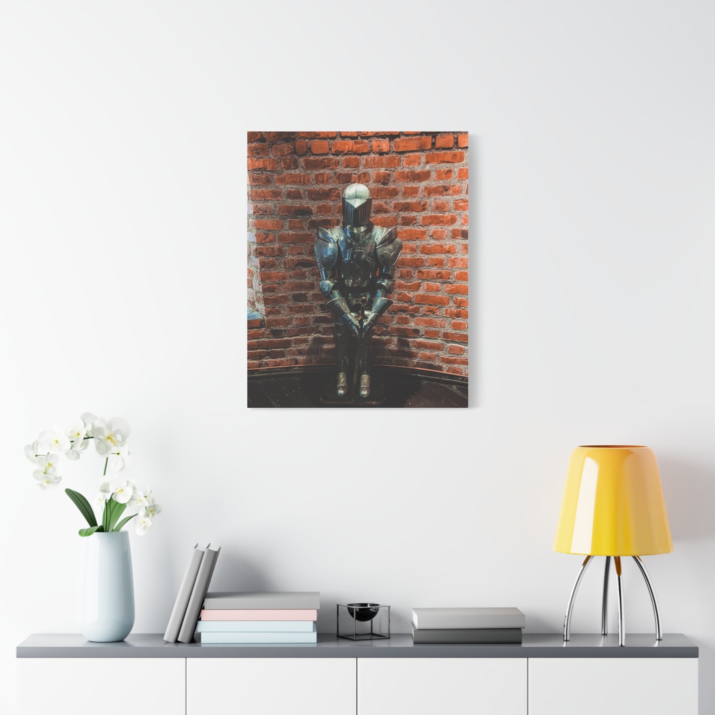 Steel Armour Medieval Age Lithuania Matte Canvas, Stretched, 1.25"