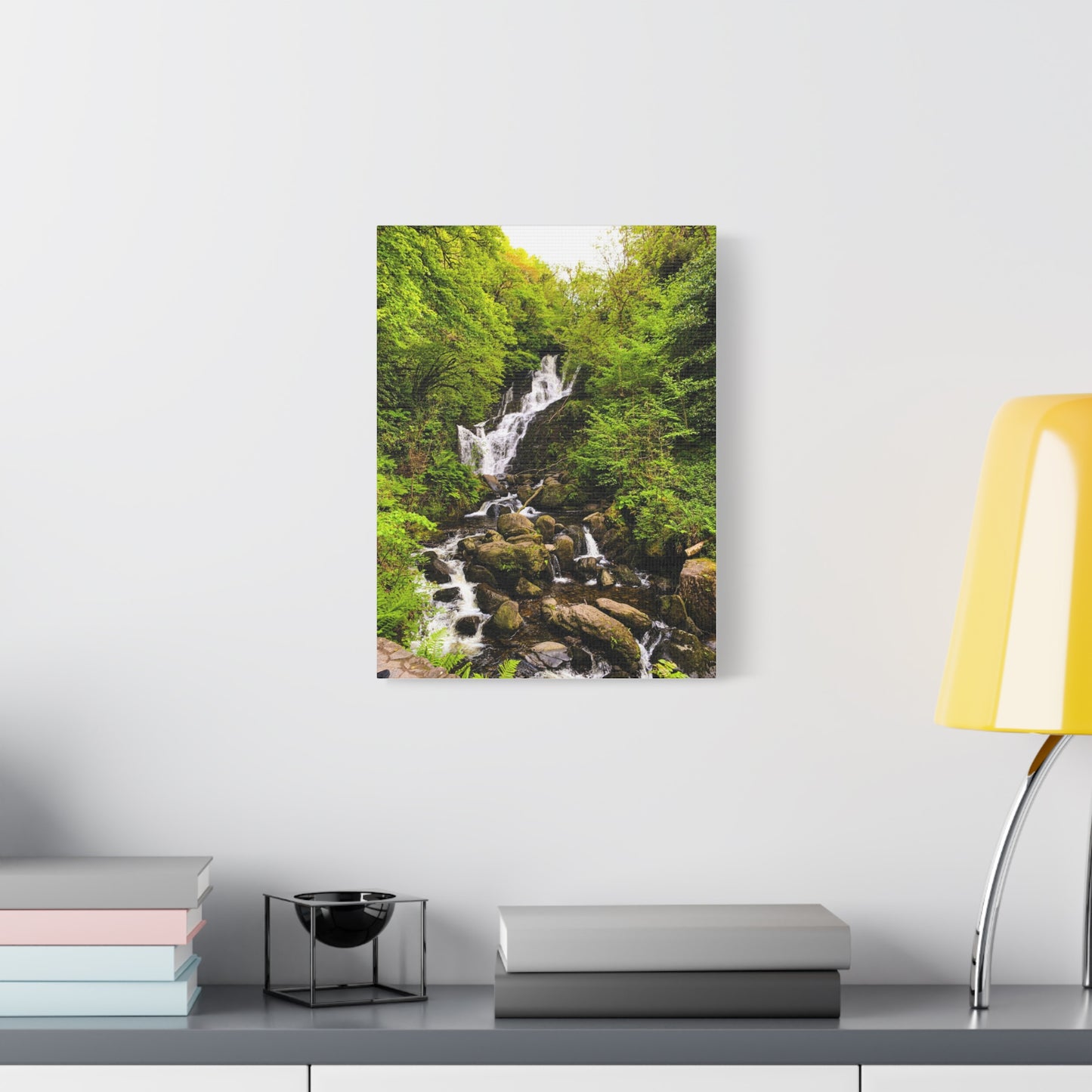 Torc waterfall Matte Canvas, Stretched, 1.25"