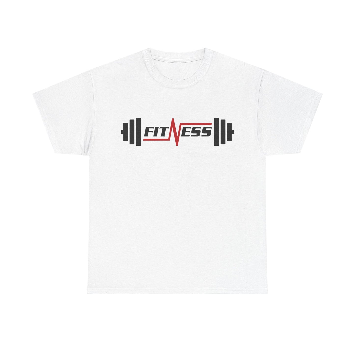 Fitness Heavy Cotton Tee – Gym Workout Shirt for Active Lifestyle