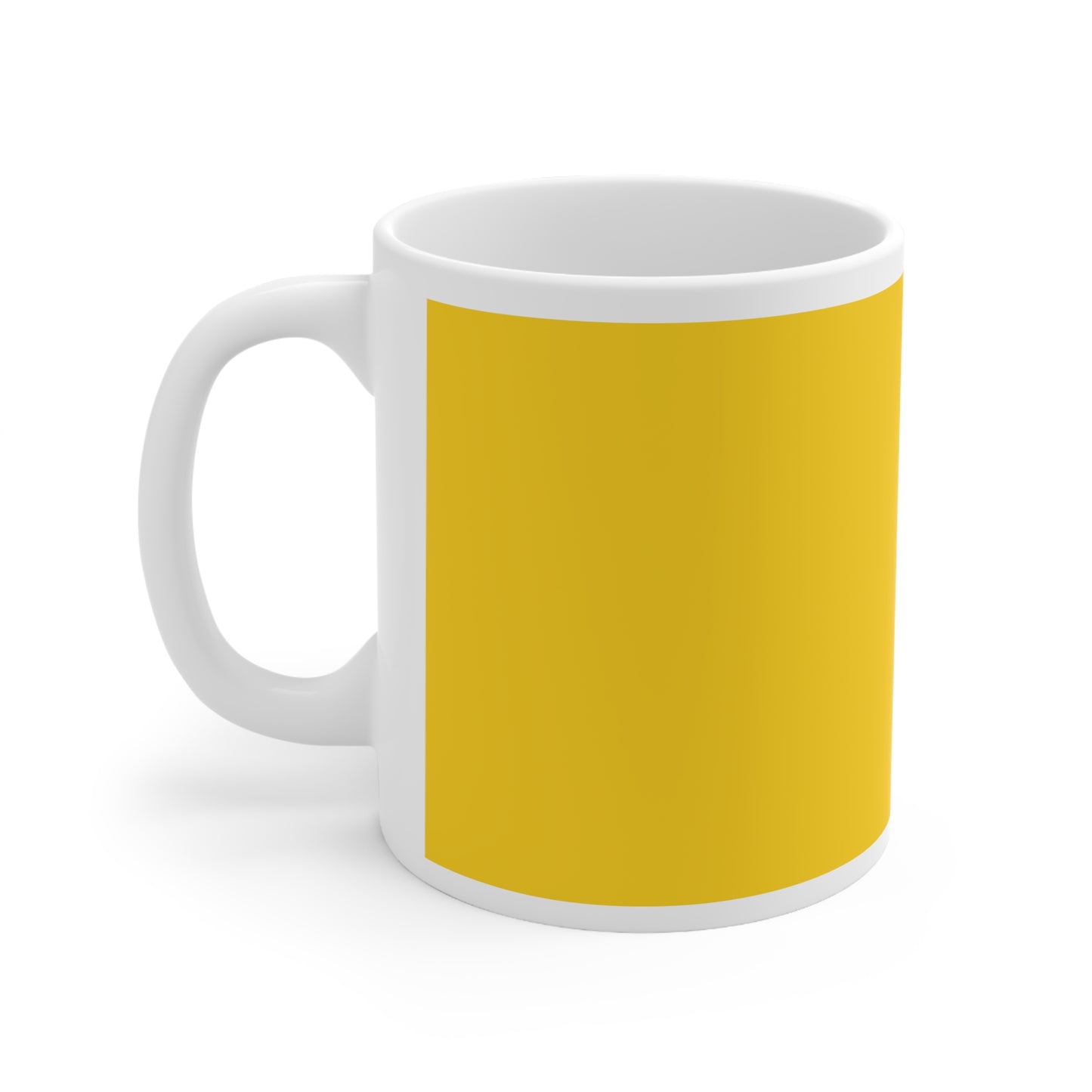 Whimsical Yellow Ceramic Coffee Cup – Perfect for Daily Caffeine Fix or Gift