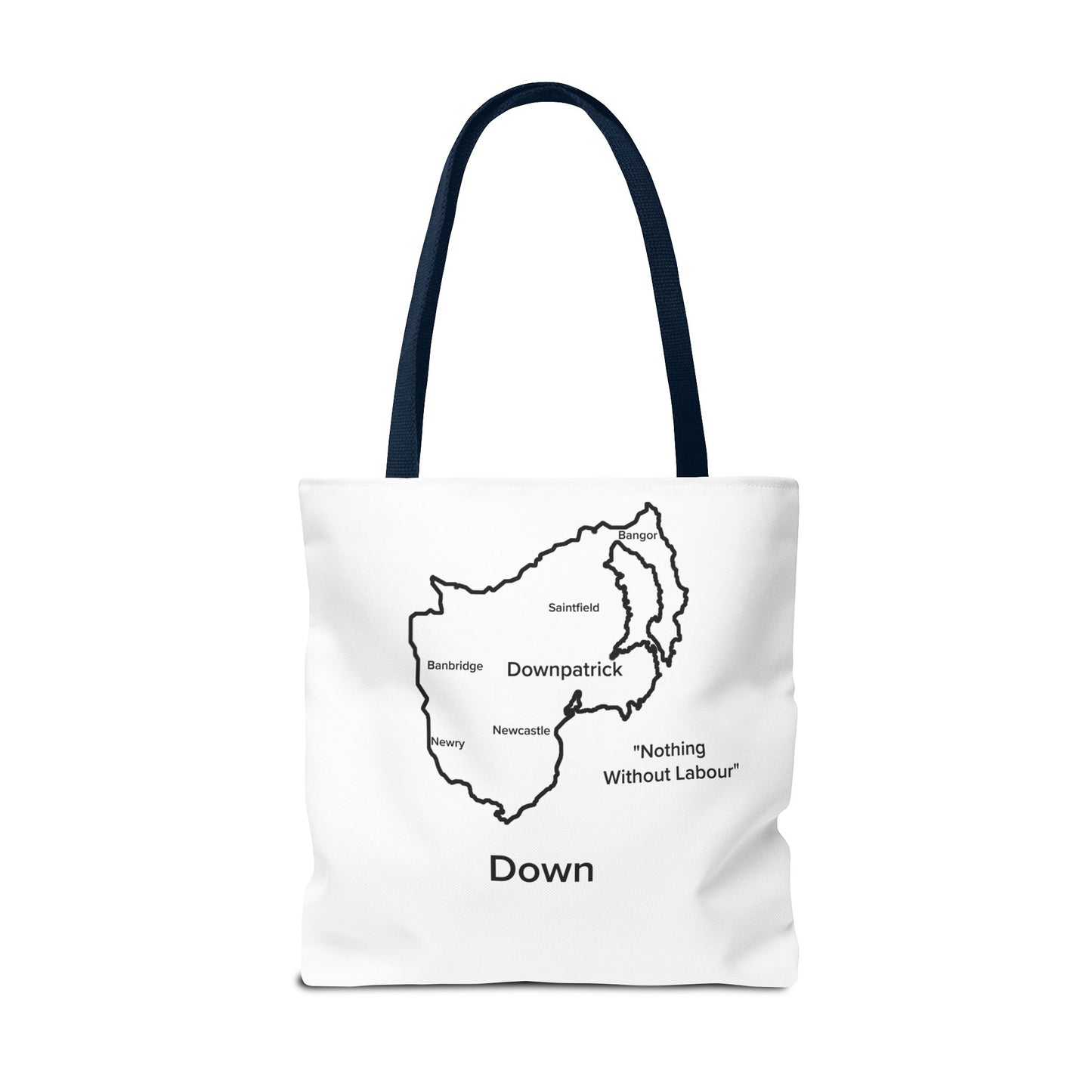 Down Tote Bag White Edition