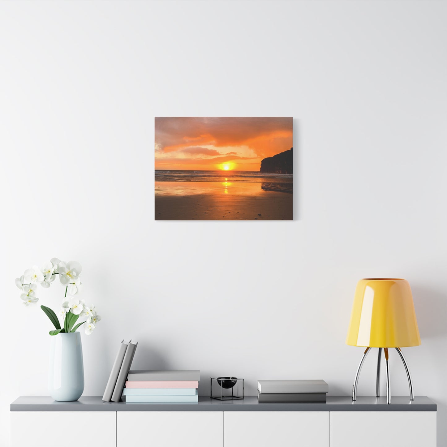 Sunset in Ballybunion Matte Canvas, Stretched, 1.25"