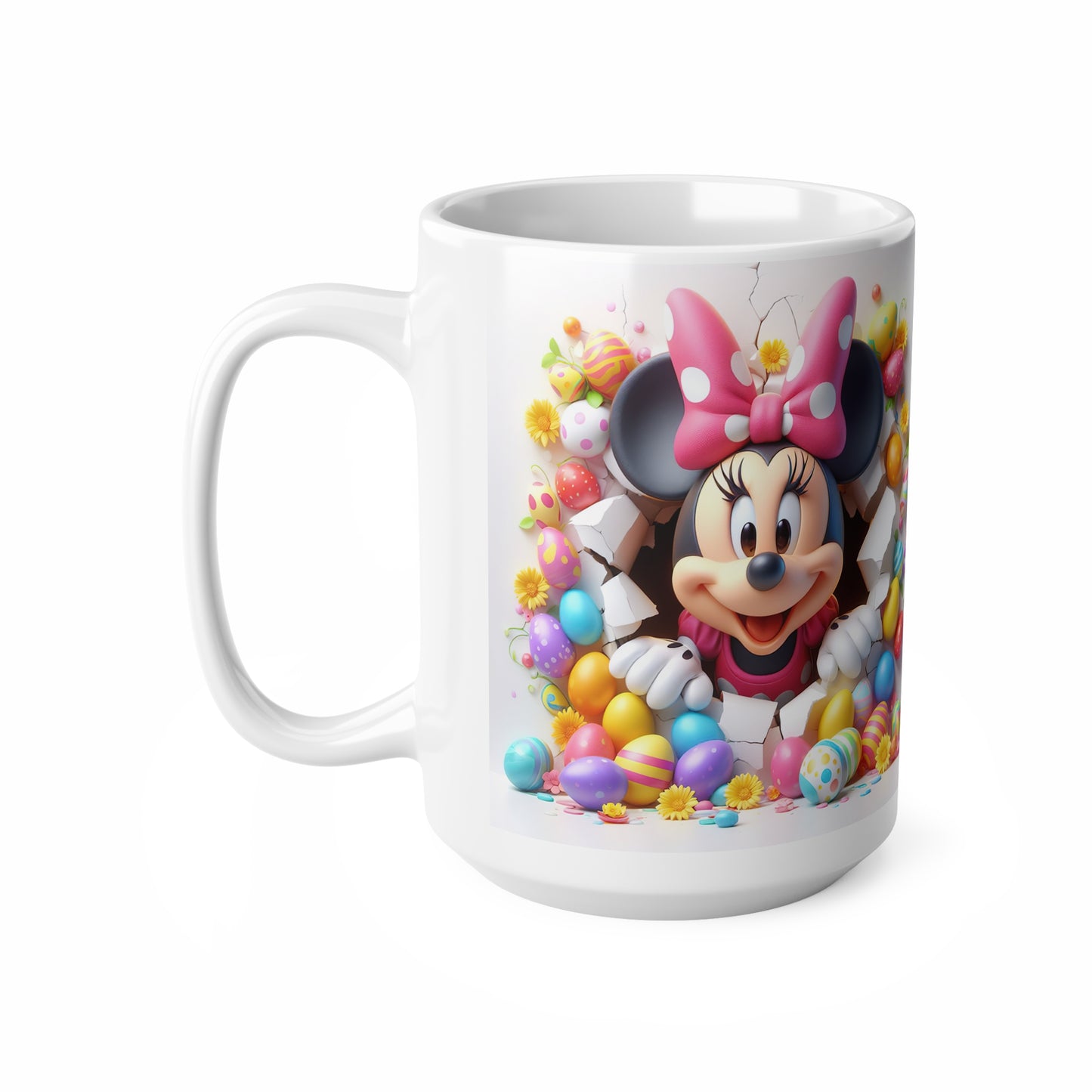 Minnie Mouse Easter Ceramic Coffee Cups - Fun 11oz & 15oz Mugs