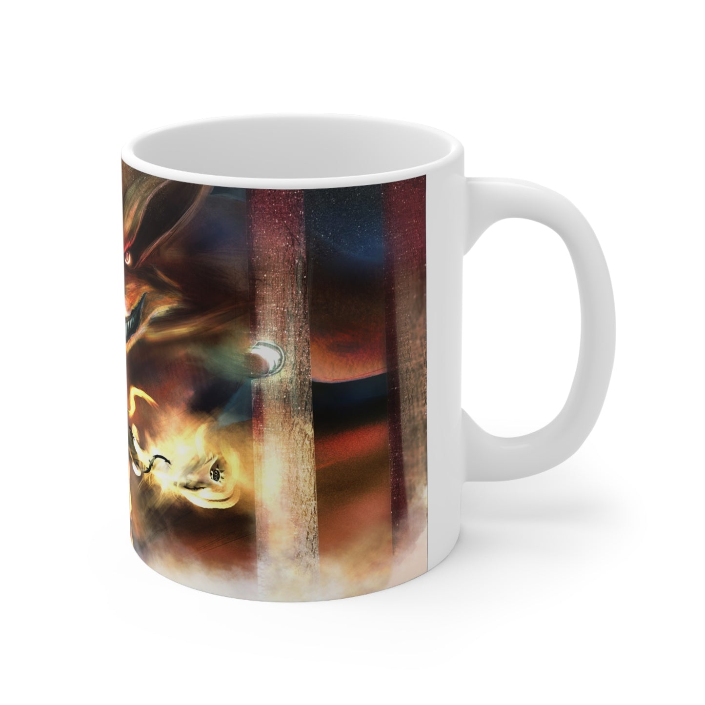 Naruto-Inspired Ceramic Coffee Mugs | 11oz & 15oz | Anime Art Gift for Fans