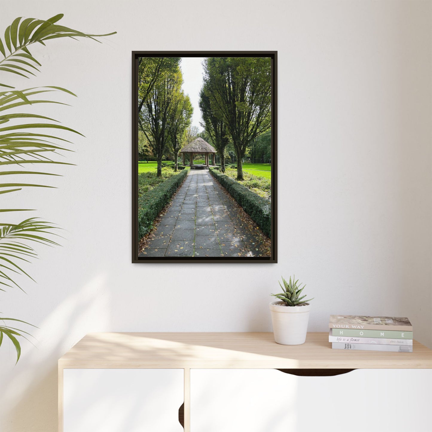 Adare Matte Canvas, Framed (Multi-color)