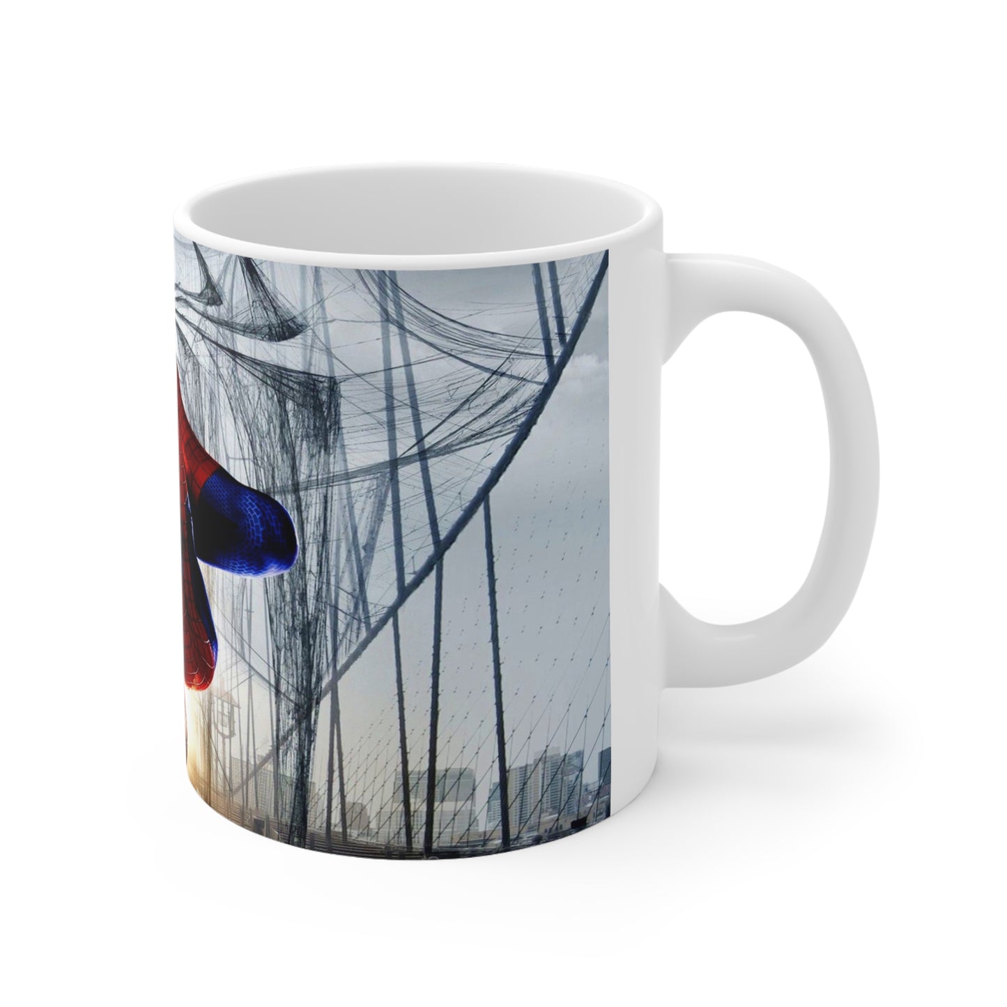 Spider-Man Themed Ceramic Coffee Mug - Perfect for Superhero Fans