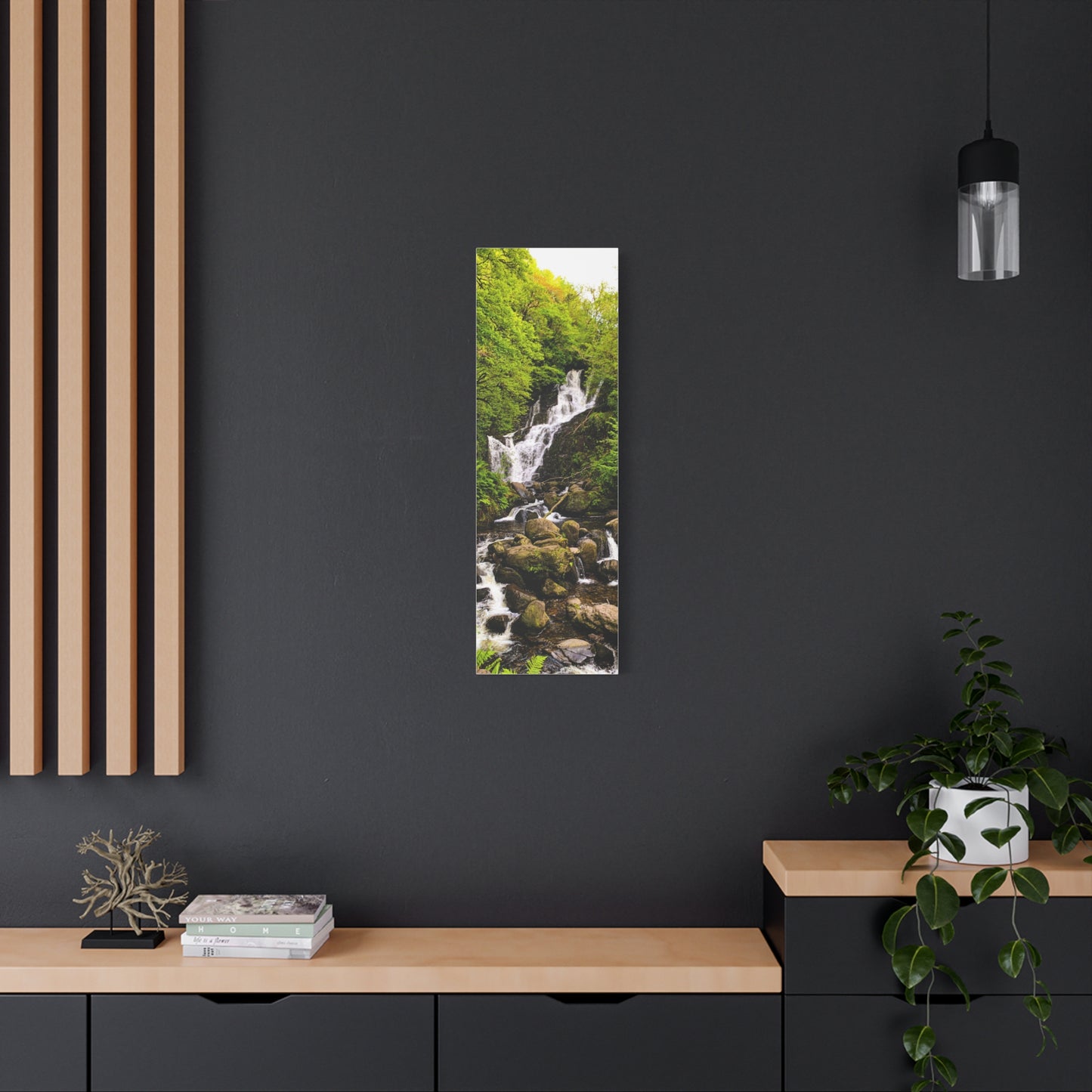 Torc waterfall Matte Canvas, Stretched, 1.25"