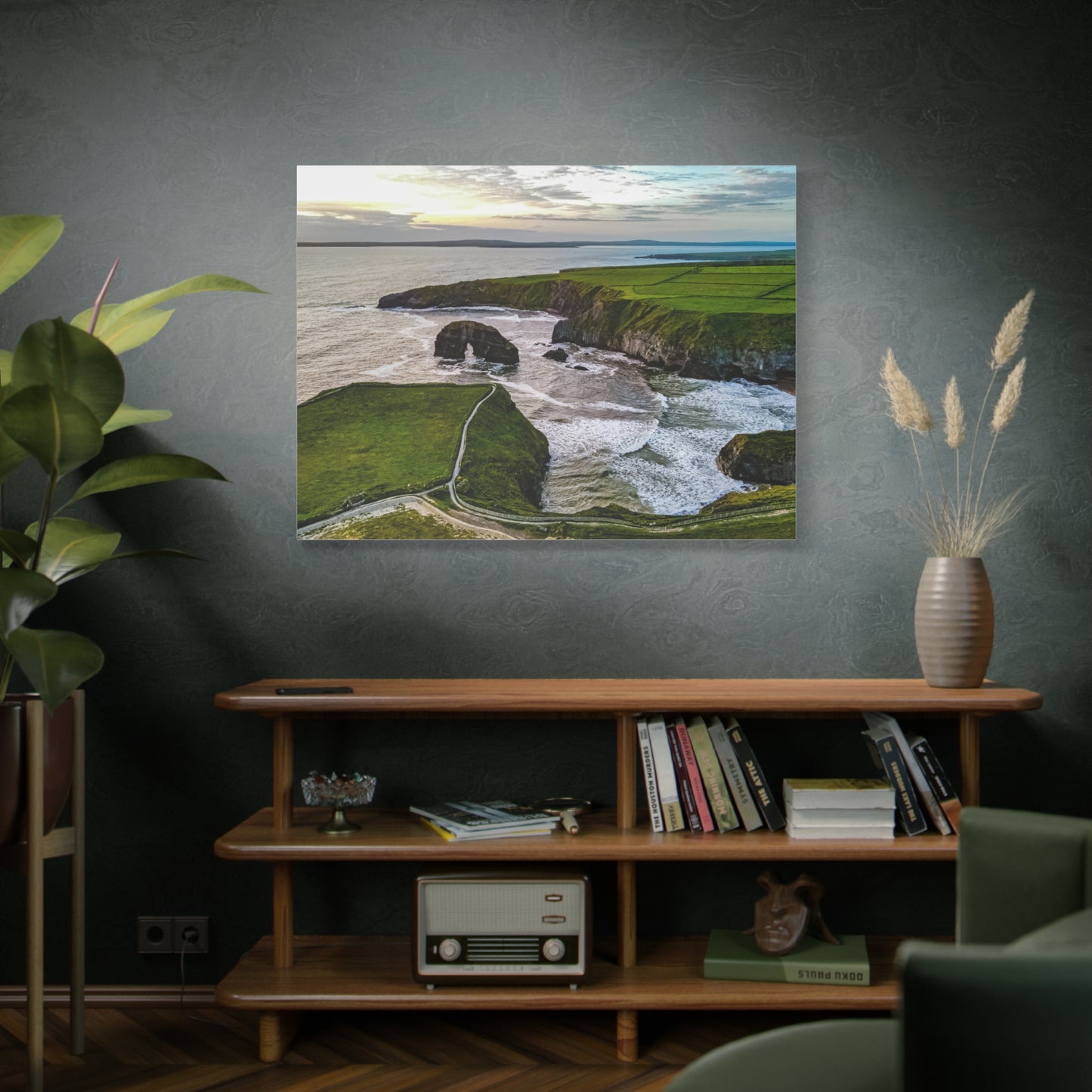 Virgin Rock Ballybunion Matte Canvas, Stretched, 1.25"