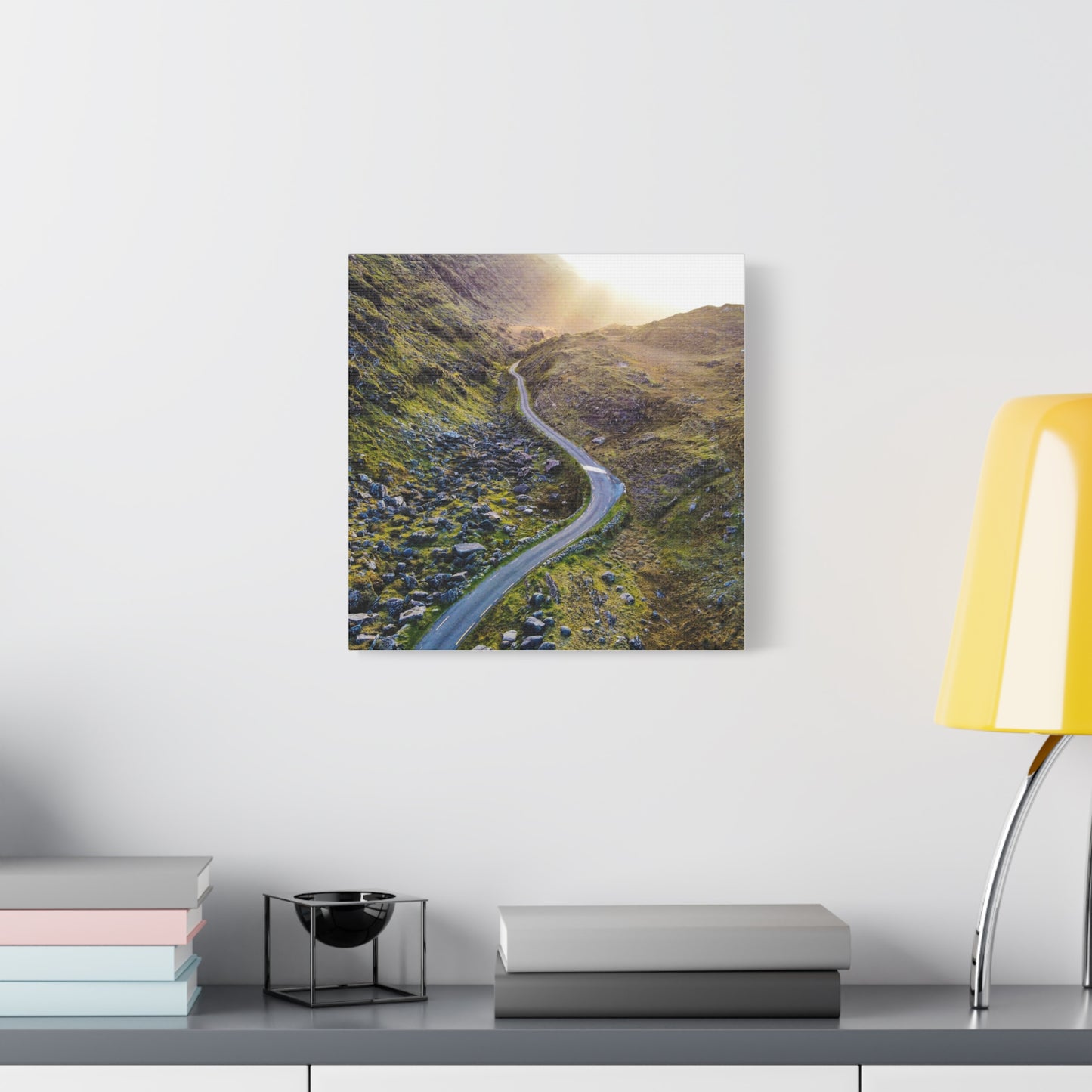Valley Road Matte Canvas, Stretched, 1.25"