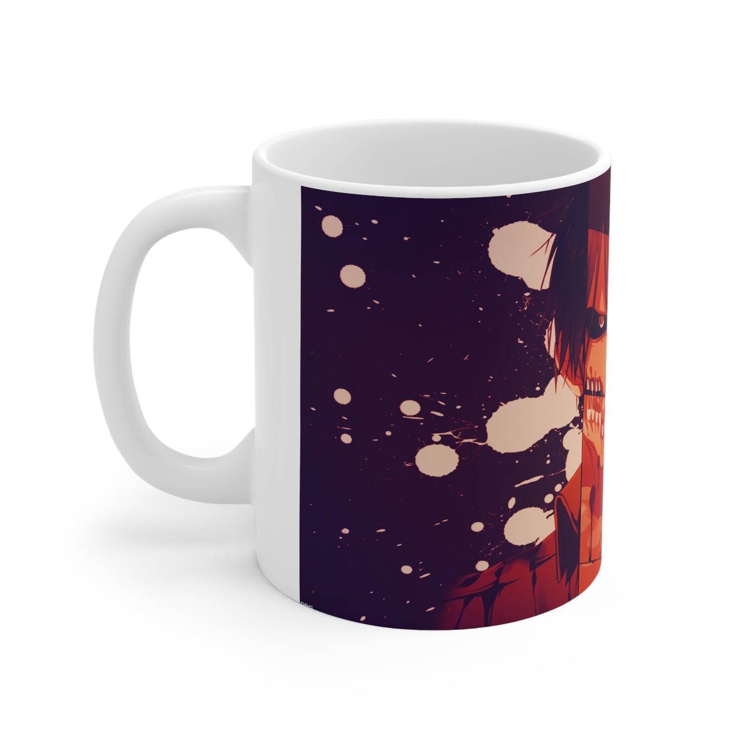 Anime-Inspired Ceramic Coffee Cup – 11oz & 15oz with Unique Character Design