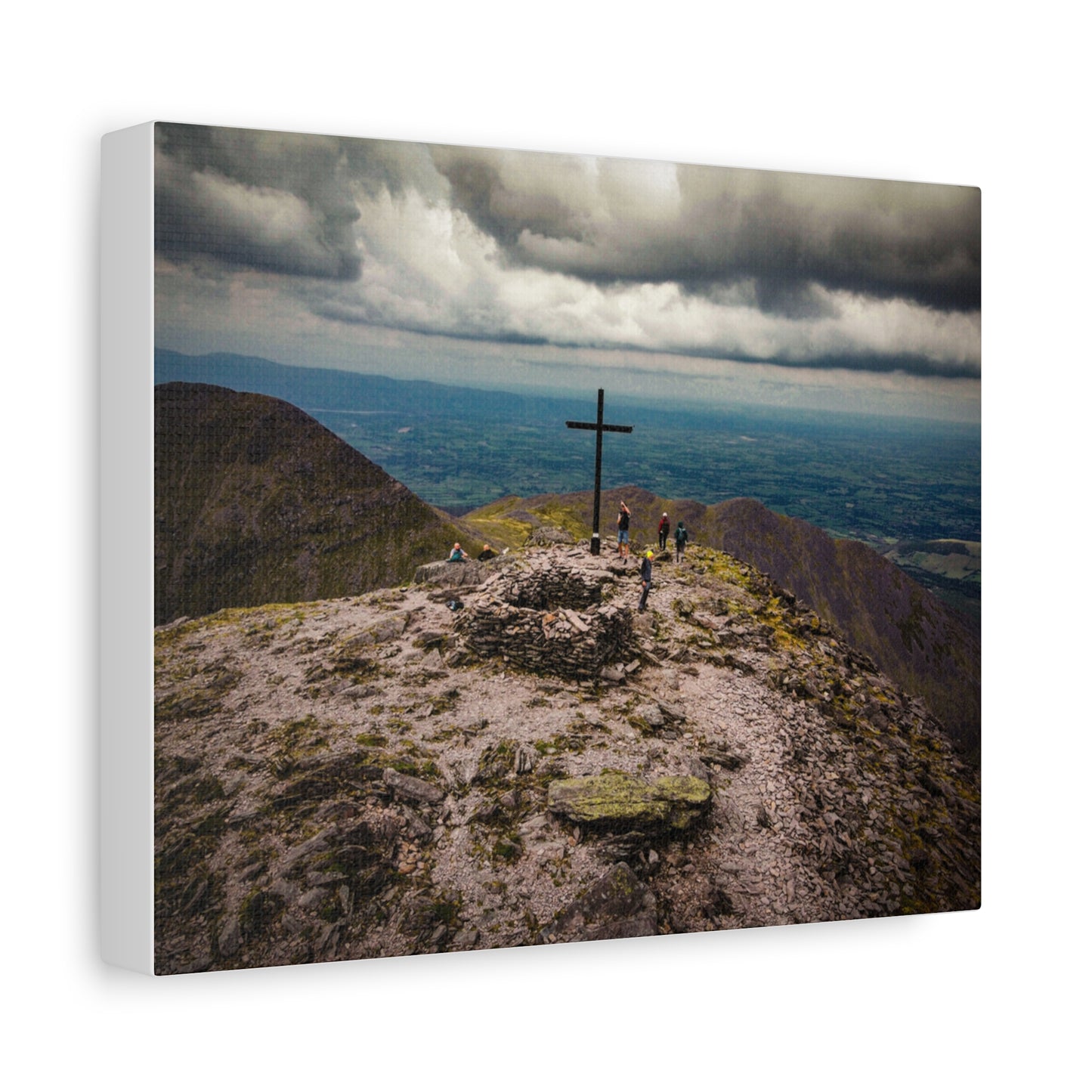 Carrauntoohil Summit Matte Canvas, Stretched, 1.25"