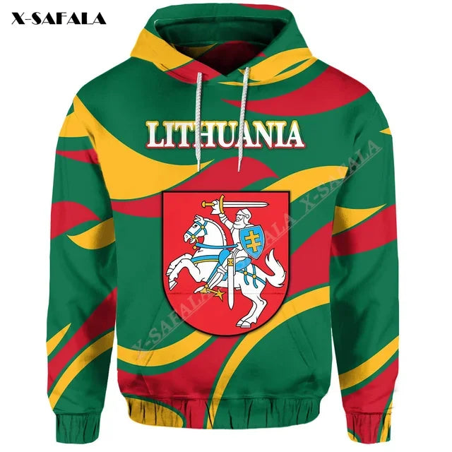 Proud To Be Lithuania Lietuva 3D Print