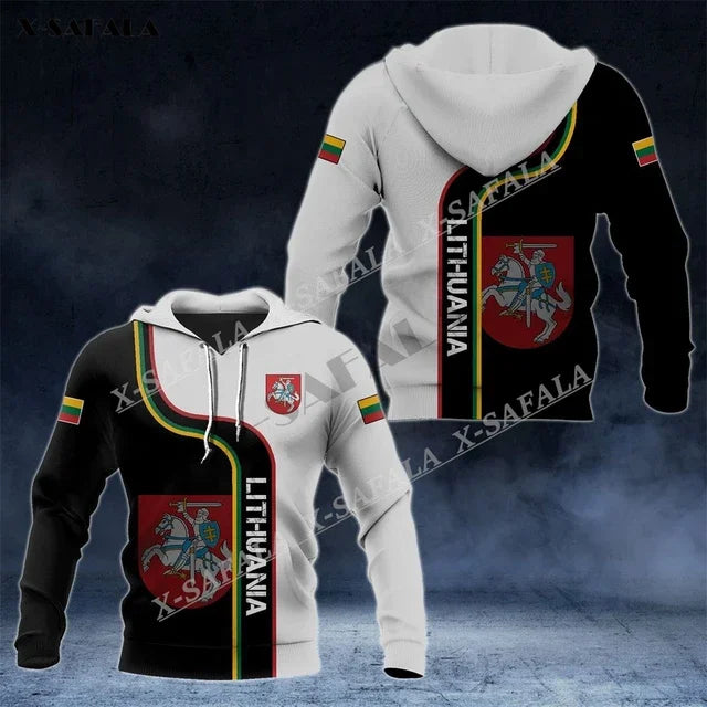 New Autumn Men's Hoodie Lithuanian