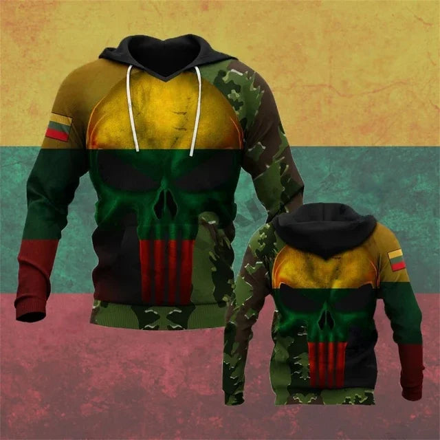 New Autumn Men's Hoodie Lithuanian
