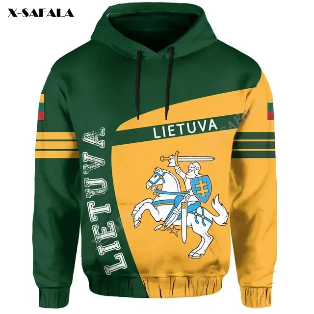 Proud To Be Lithuania Lietuva 3D Print