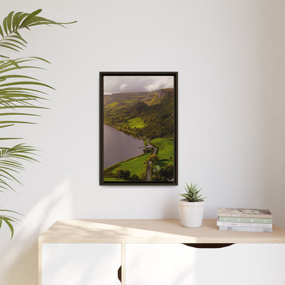 South in Aghadh an Aird or The Devil's Cheney Matte Canvas, Framed (Multi-color)