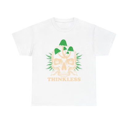 Mushroom Skull 'THINKLESS' T-Shirt