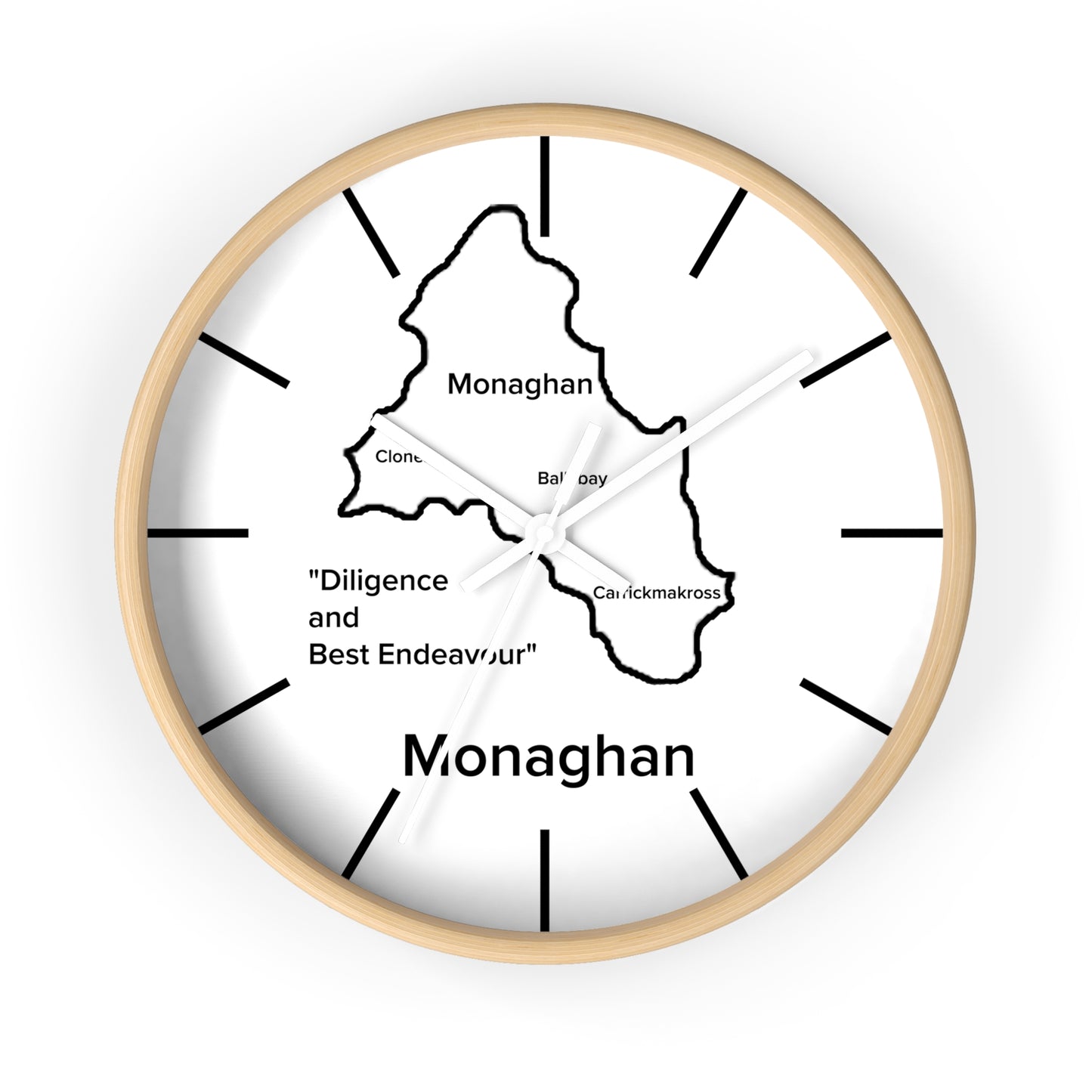 Monaghan County Wall Clock