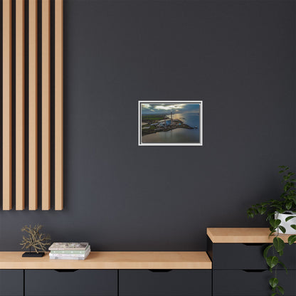 Target  Power Station Matte Canvas, Framed (Multi-color)