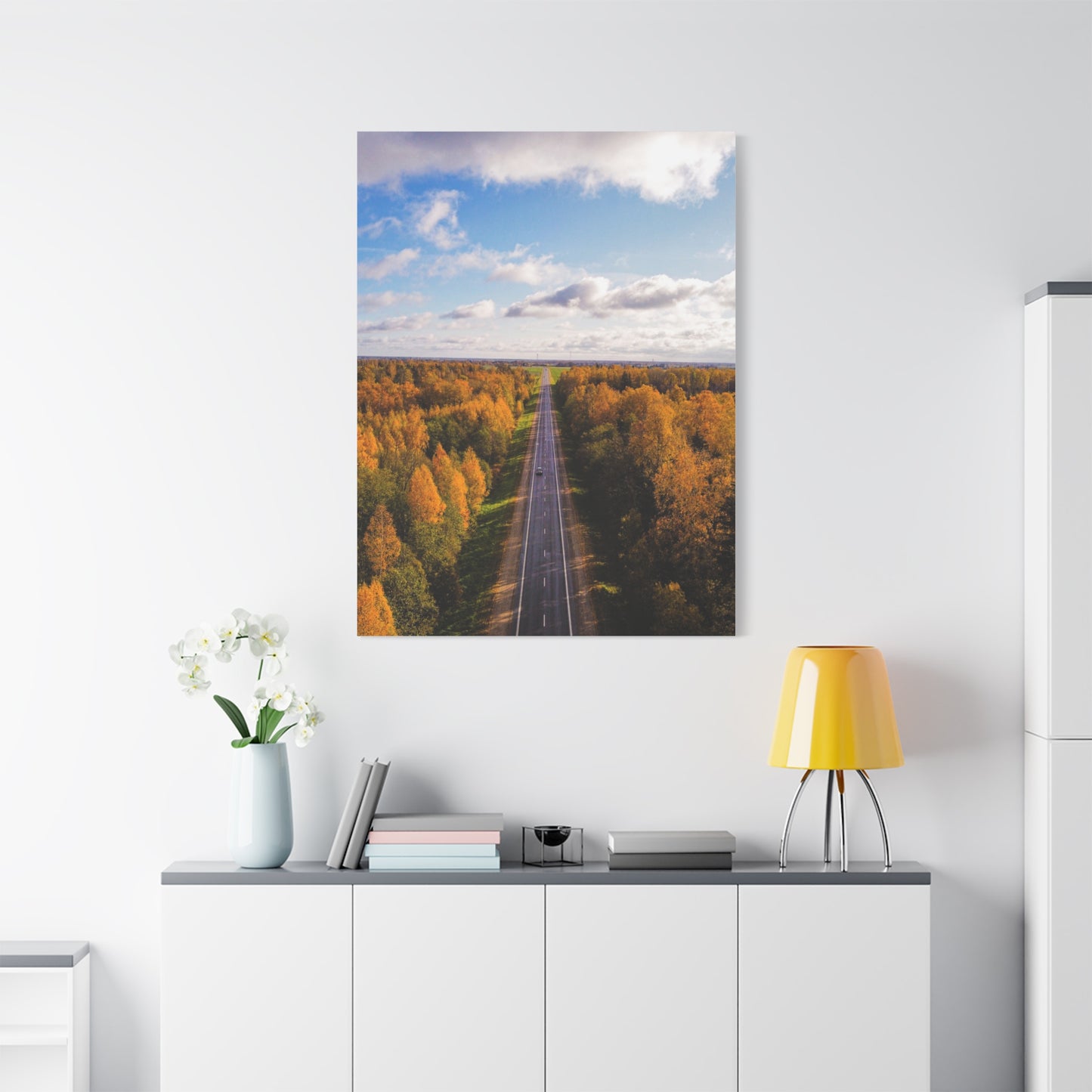 Somewhere in Lithuania Matte Canvas, Stretched, 1.25"