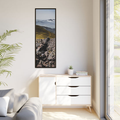 Wall Matte Canvas, Framed (Multi-color)
