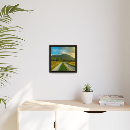 Mountain Torc Matte Canvas, Framed (Multi-color)