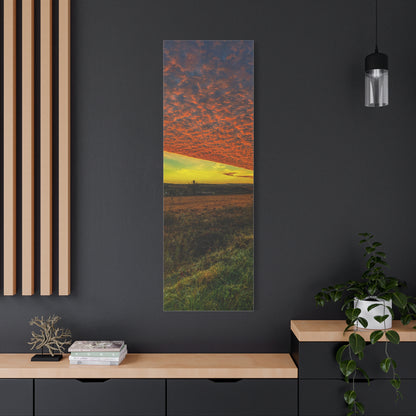 Cloudy Sunset Matte Canvas, Stretched, 1.25"