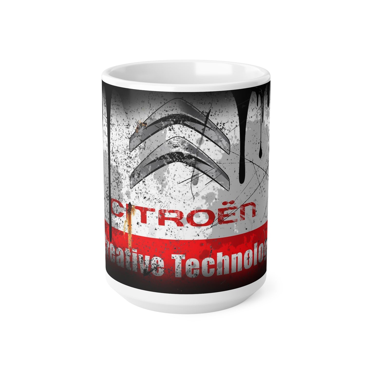 Graffiti Style Ceramic Coffee Cup - 11oz & 15oz - Urban Art Design