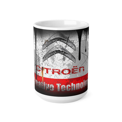 Graffiti Style Ceramic Coffee Cup - 11oz & 15oz - Urban Art Design