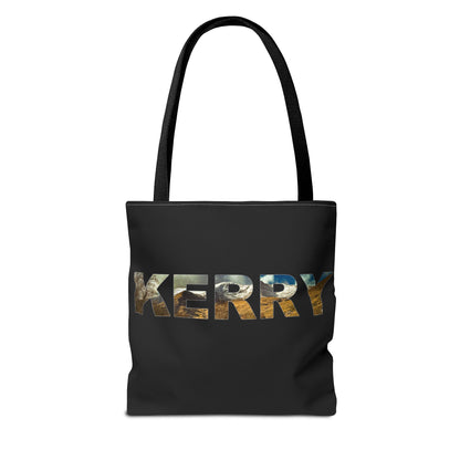 Kerry Black Style Tote Bag (AOP)