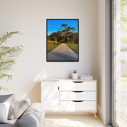 Muckross House Garden Matte Canvas, Framed (Multi-color)