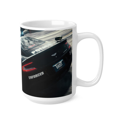 Need for Speed Ceramic Coffee Mug - 11oz & 15oz Race Car Design