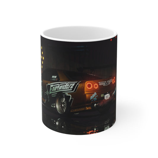 Race-Inspired Ceramic Coffee Cups | 11oz & 15oz | Perfect Gift for Car Enthusiasts