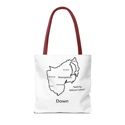 Down Tote Bag White Edition