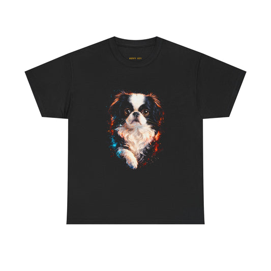 Japanese Chin Dog Portrait T‑Shirt