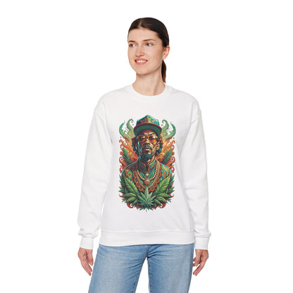 Reggae Lion — Rasta Portrait Graphic Sweatshirt