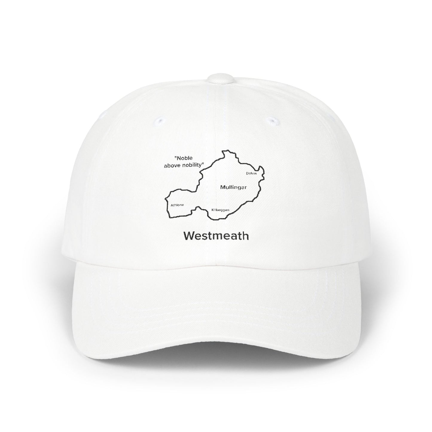 Westmeath - Stylish White Hat for Everyday Wear