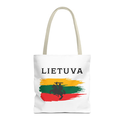 Cultural Spirit Tote Bag - Celebrate Lithuania with Vibrant Design