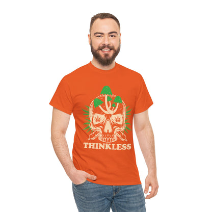 Mushroom Skull 'THINKLESS' T-Shirt