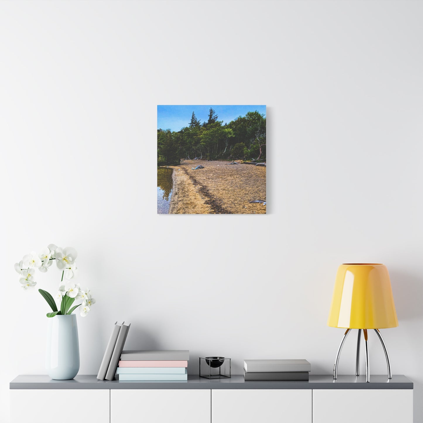 Muckross Lake Beach Matte Canvas, Stretched, 1.25"