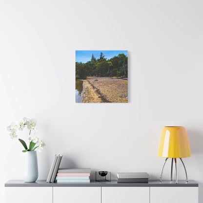 Muckross Lake Beach Matte Canvas, Stretched, 1.25"
