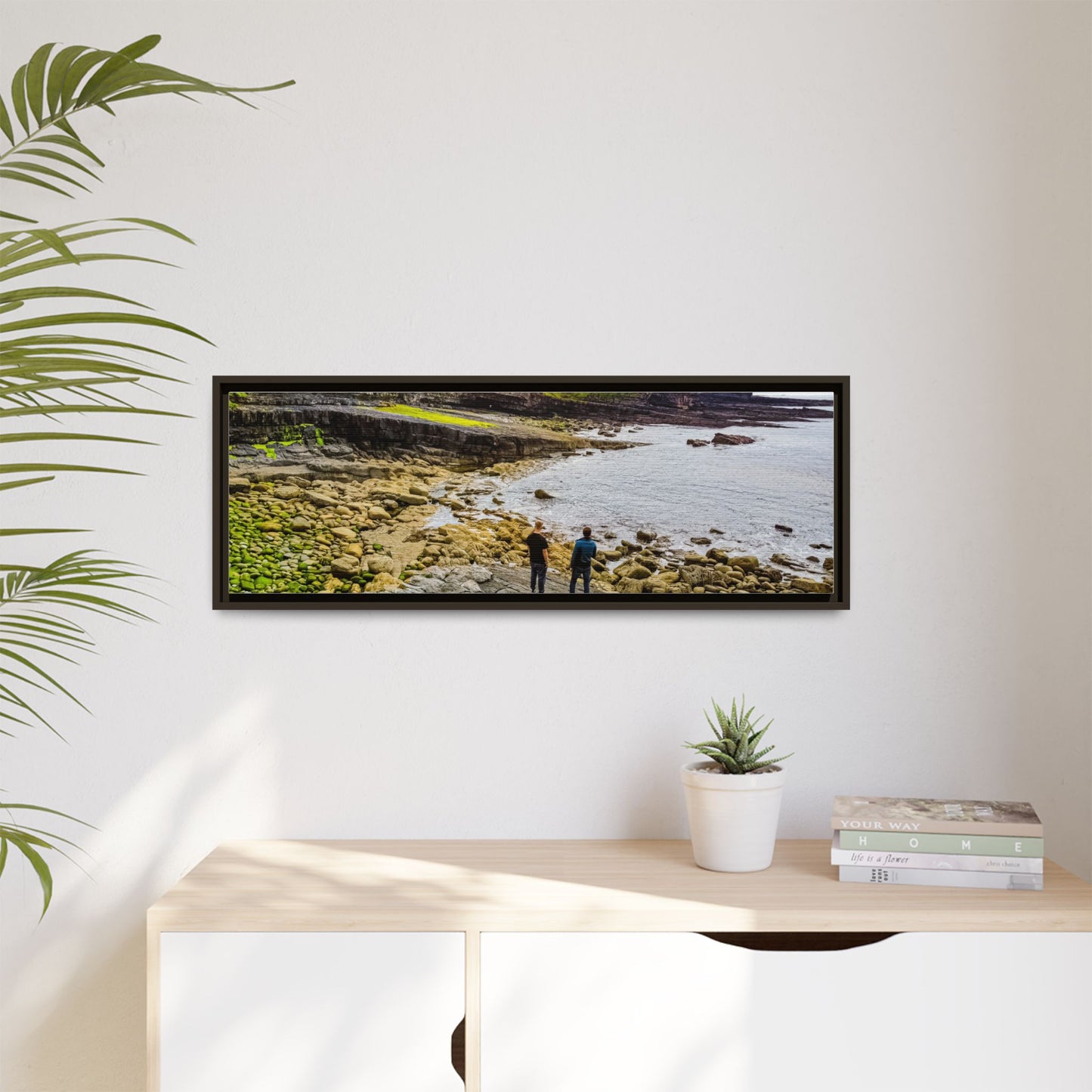 Sligo County Matte Canvas, Framed (Multi-color)